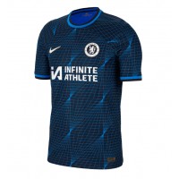 Chelsea Romeo Lavia #45 Vonkajší futbalový dres 2023-24 Krátky Rukáv